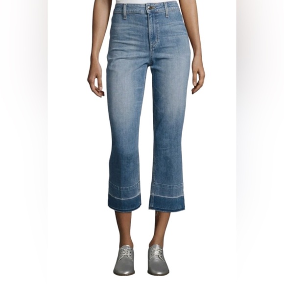 Joe's Jeans Collectors edition The Jane high rise straight crop Blue Jeans NWT - Picture 1 of 12